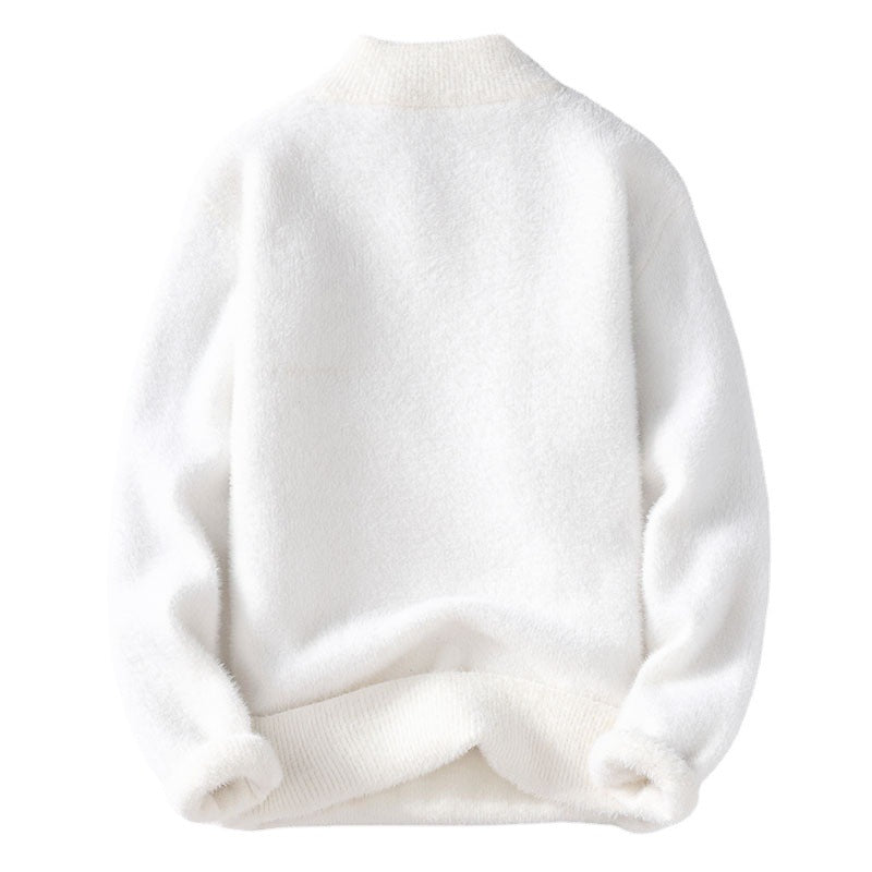 Men'S Knitted Turtleneck Sweater