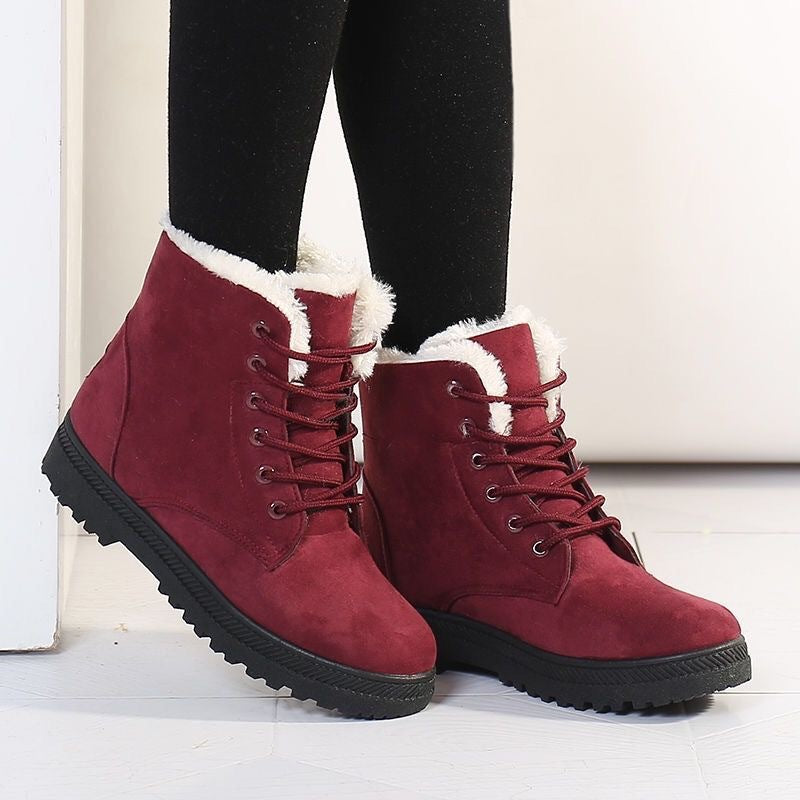 Velvet Padded Cotton Shoes