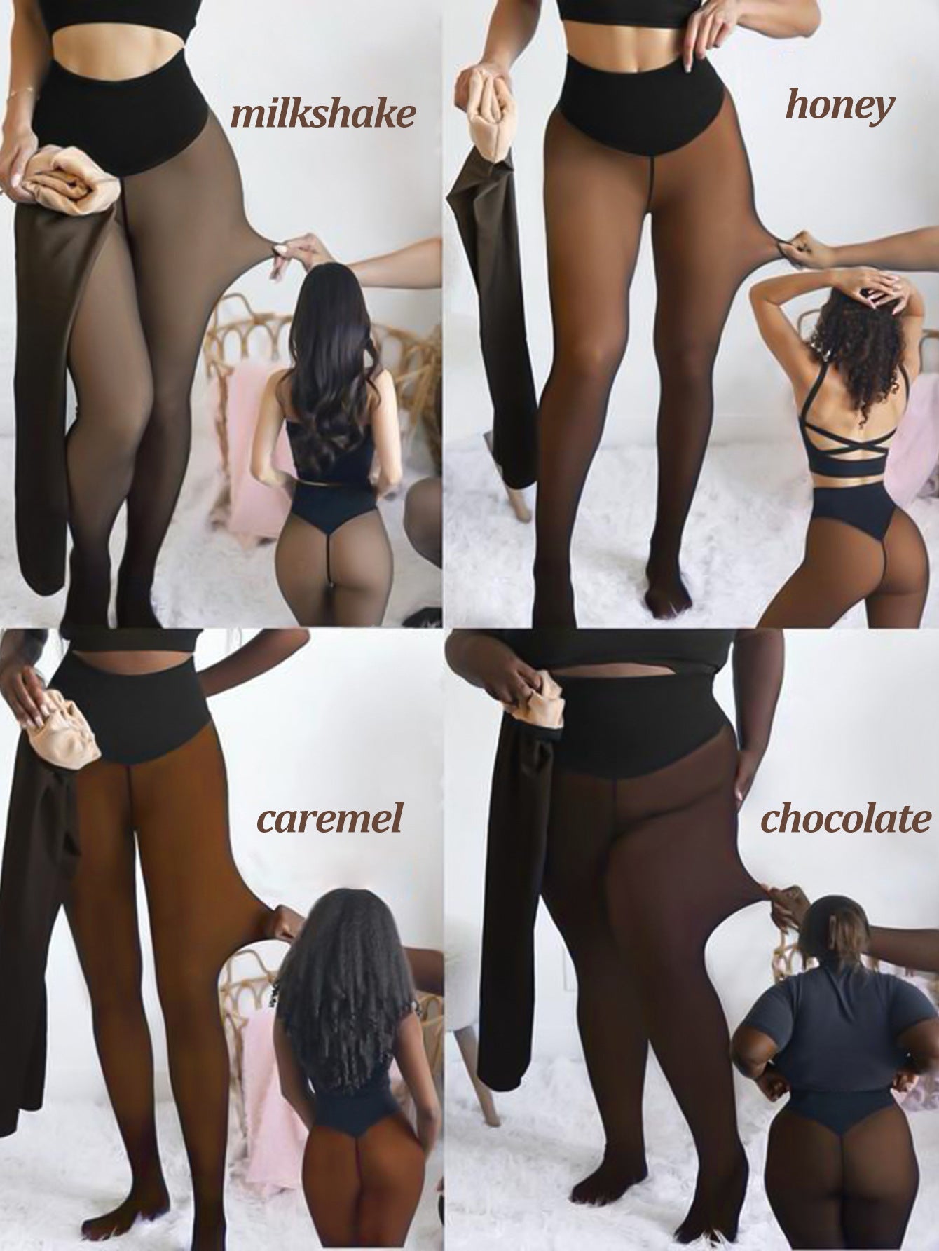 High Waist Fleece Leggings
