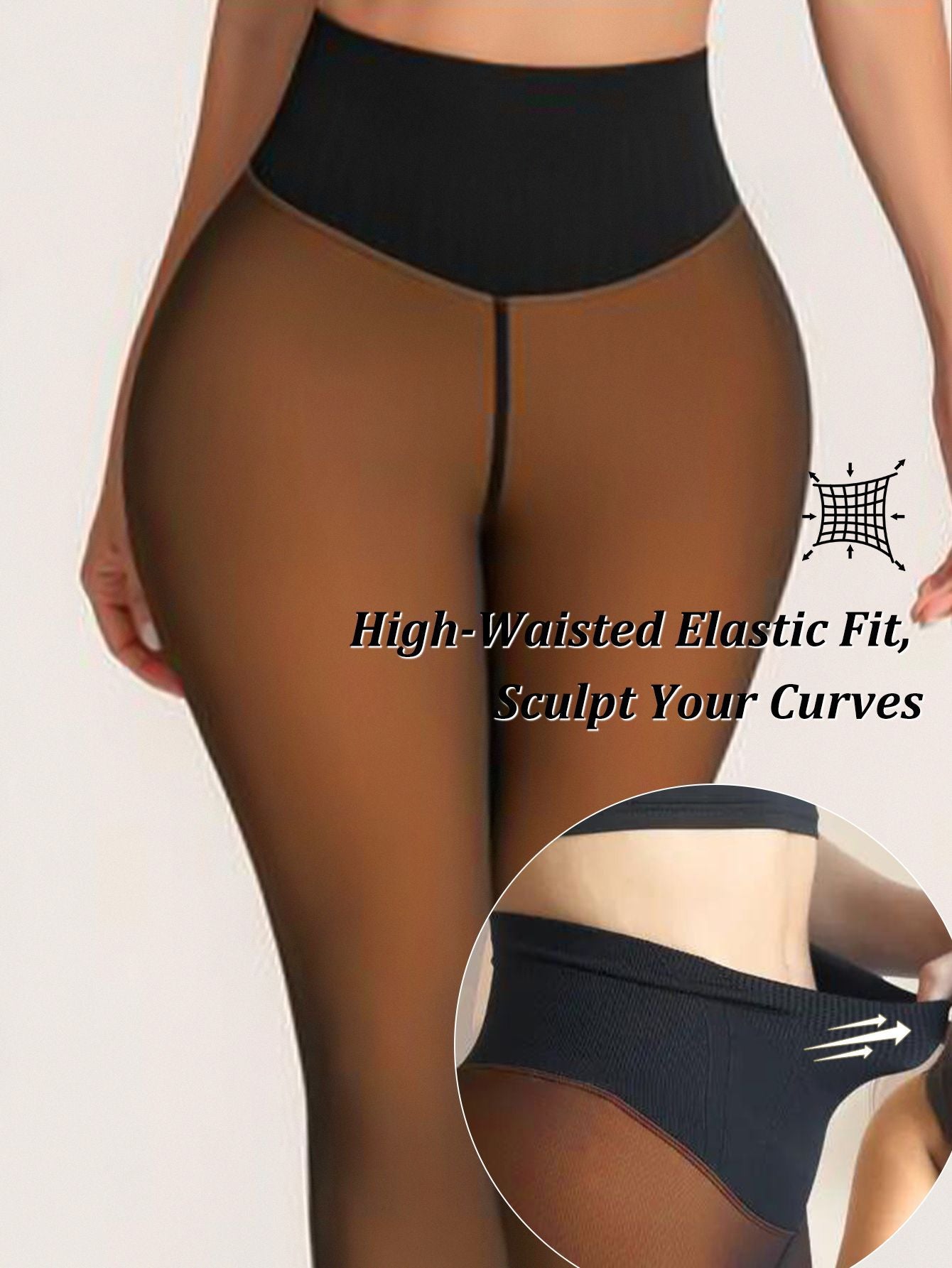 High Waist Fleece Leggings