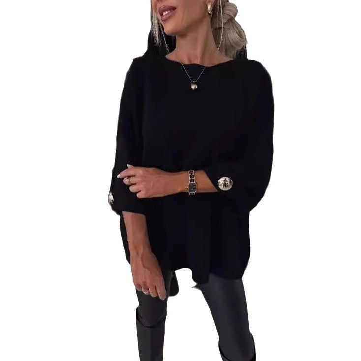 Crewneck Casual Top