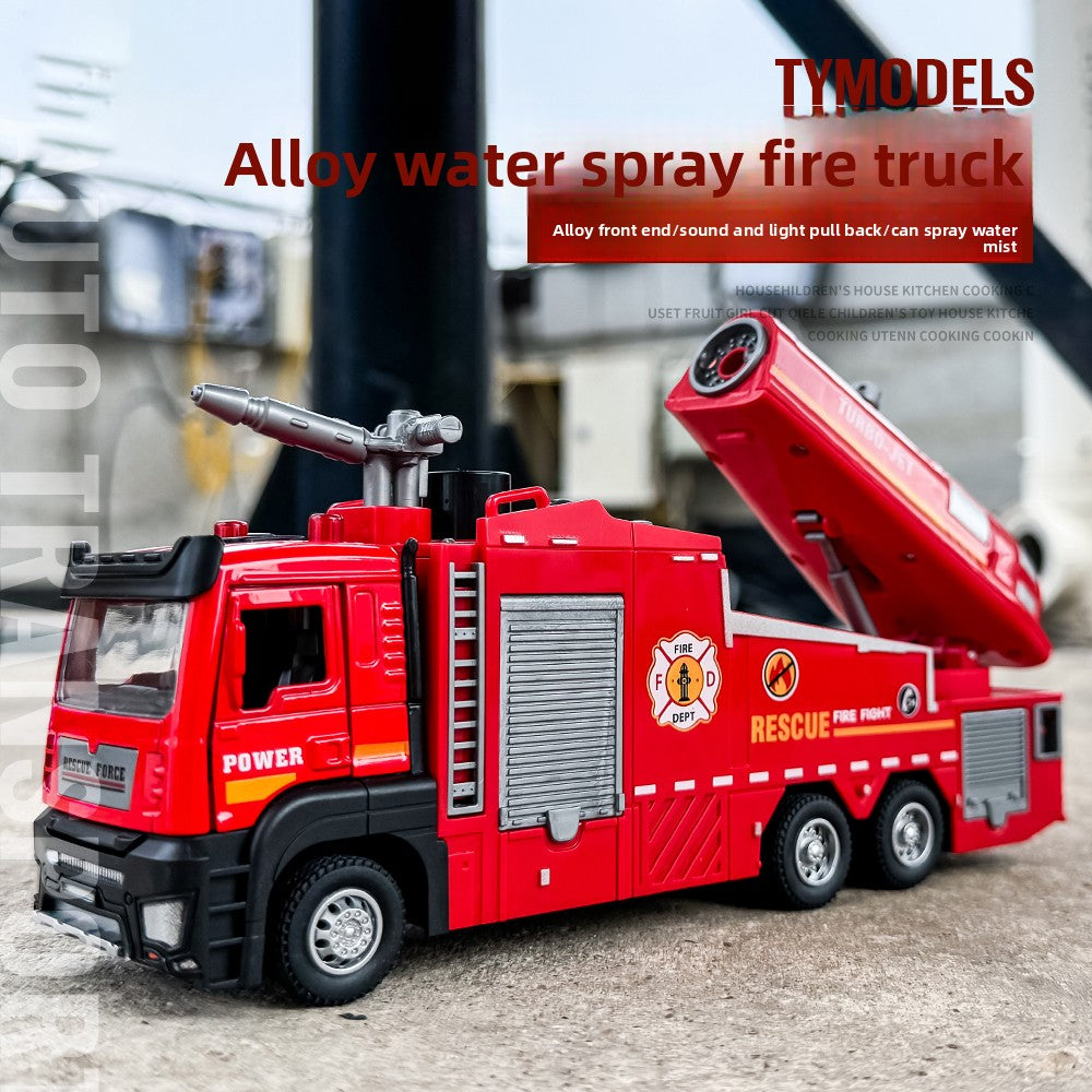 Alloy Fire Truck Toy