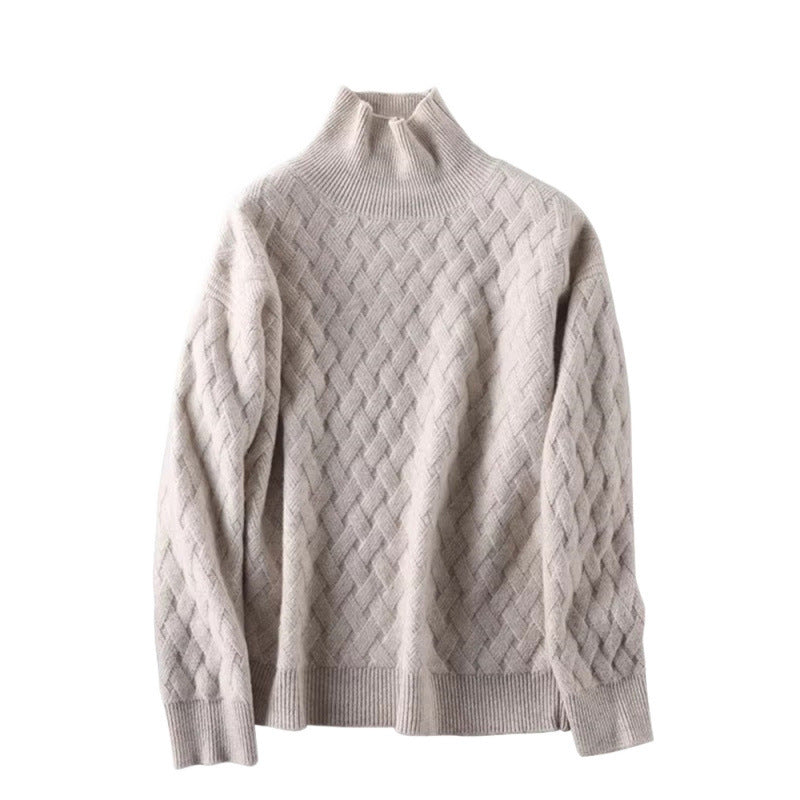 Women'S Threaded Warm Sweater