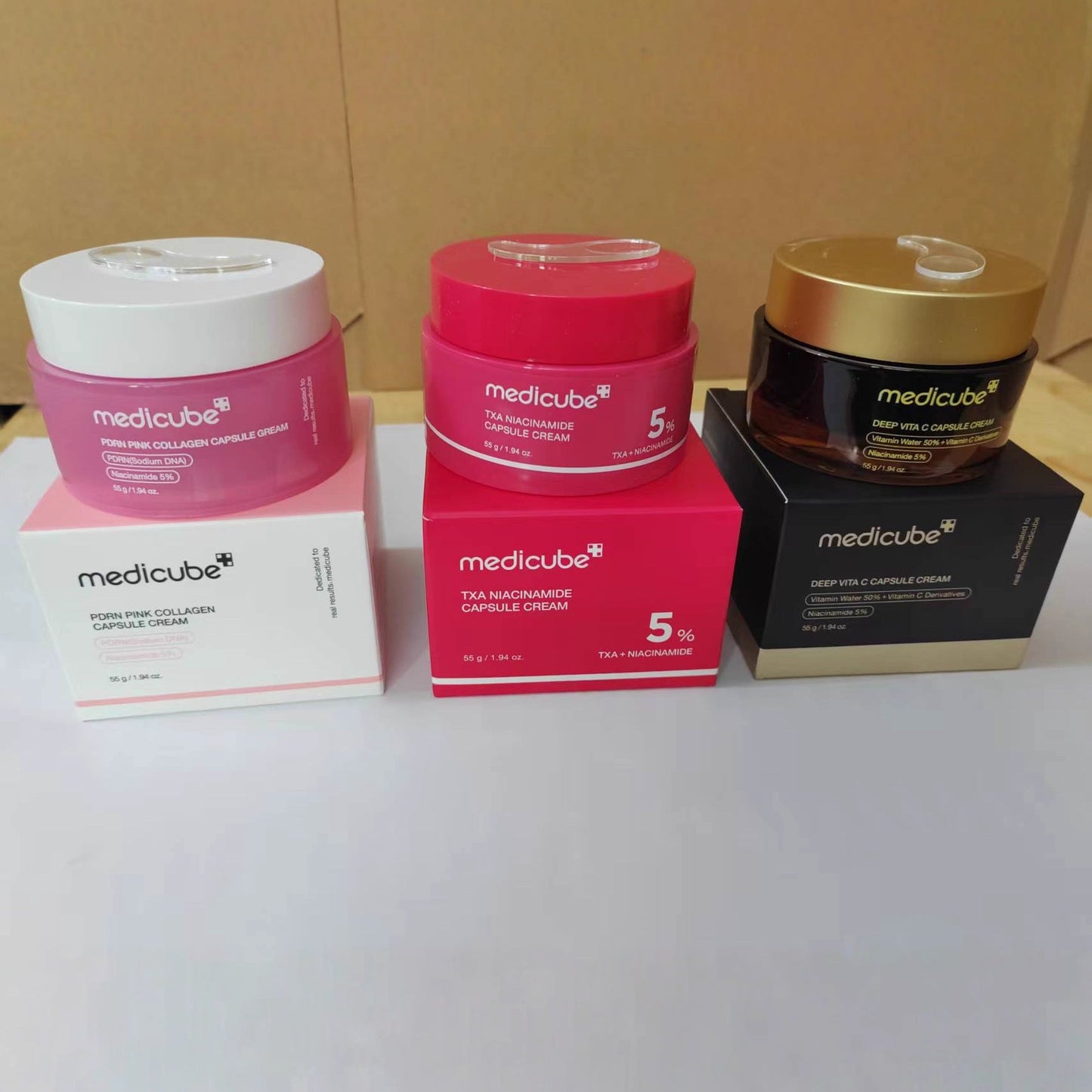 PDRN PINK COLLAGEN CAPSULE,TXA NIACINAMIDE CREAM