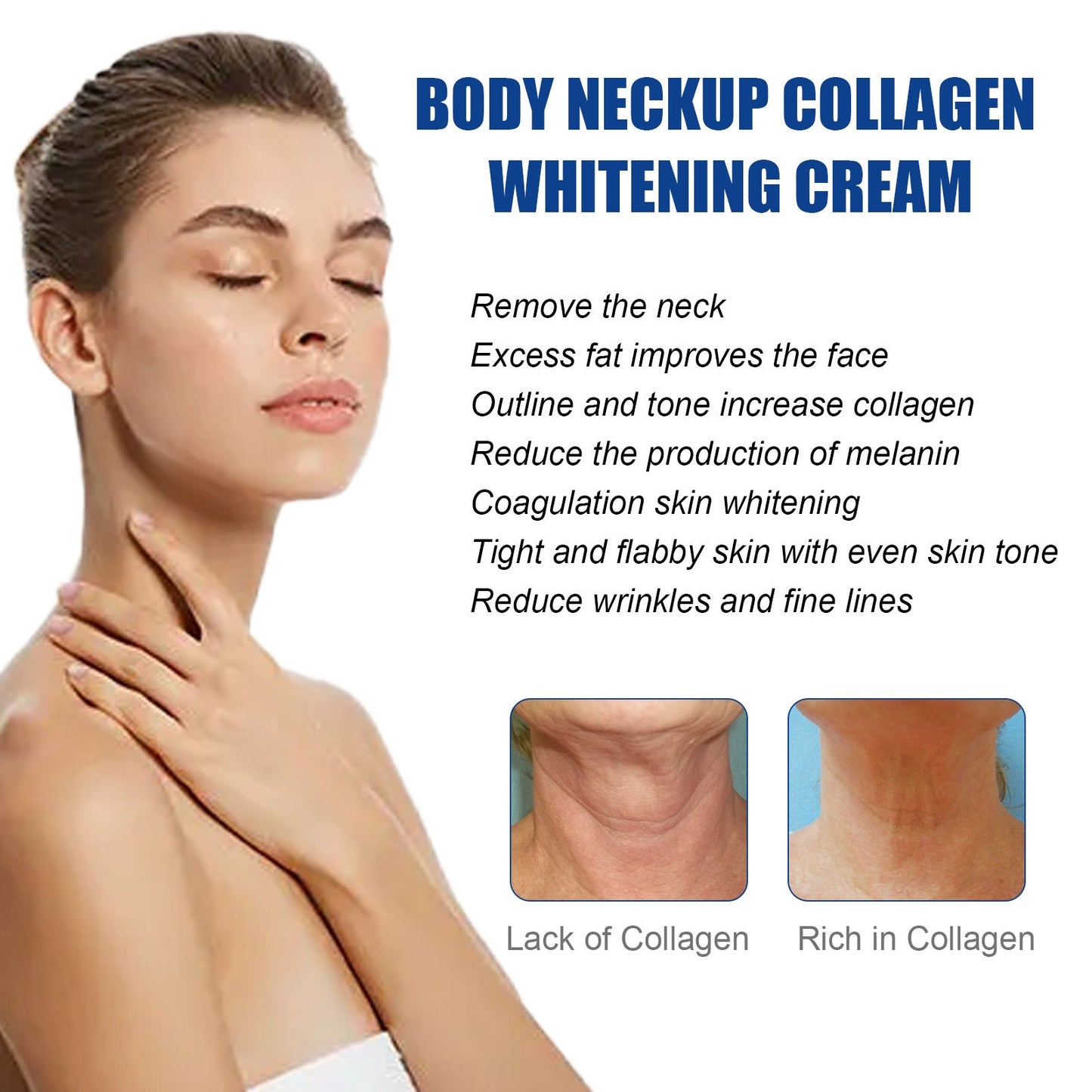 Body NeckUp Collagen Whitening Cream