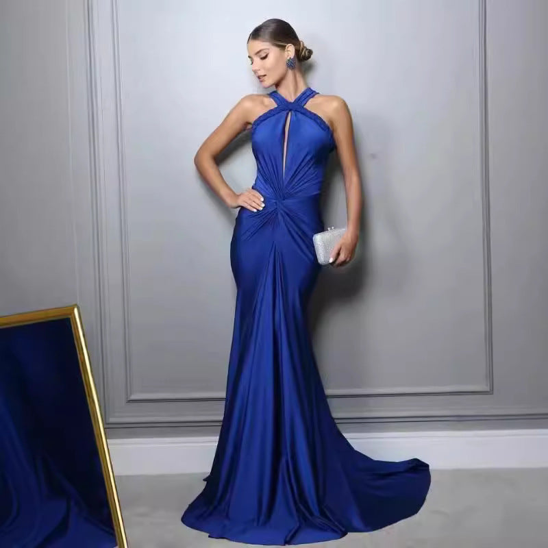 Backless Bridesmaid Dress
