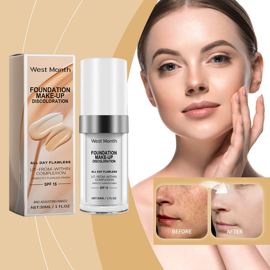 FOUNDATION MAKE-UP DISCOLORATION