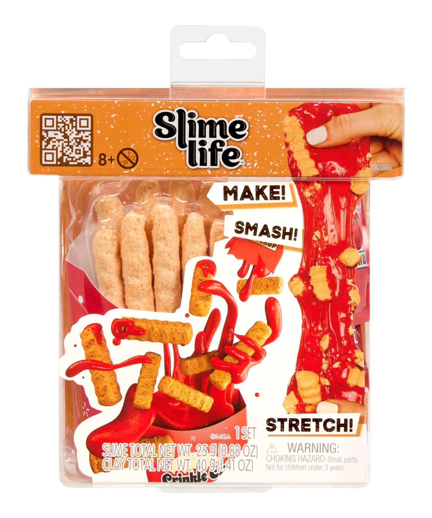 Slime Life French Fries DIY Slime Kit – Unbox, Smash & Stretch (Ages 8+)