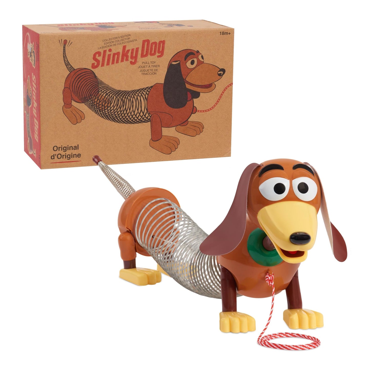Retro Slinky Dog – Original Walking Spring Toy by Just Play