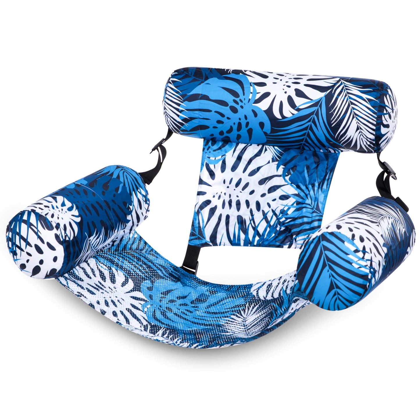 Sloosh Pool Float Chairs for Adults – Blue Leaves Hammock Lounge