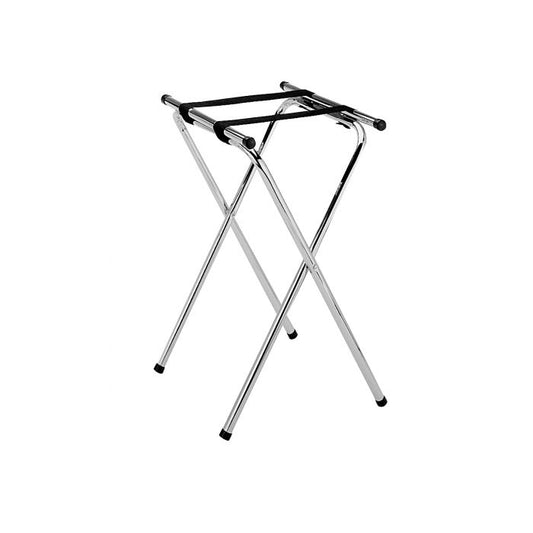 Chrome Folding Tray Stand - Double Bar