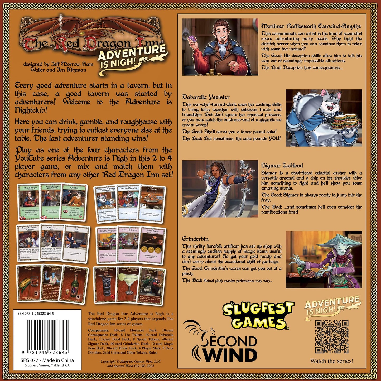 SlugFest Games: The Red Dragon Inn Adventure is Nigh — Standalone Tavern Game for 2-4 Players