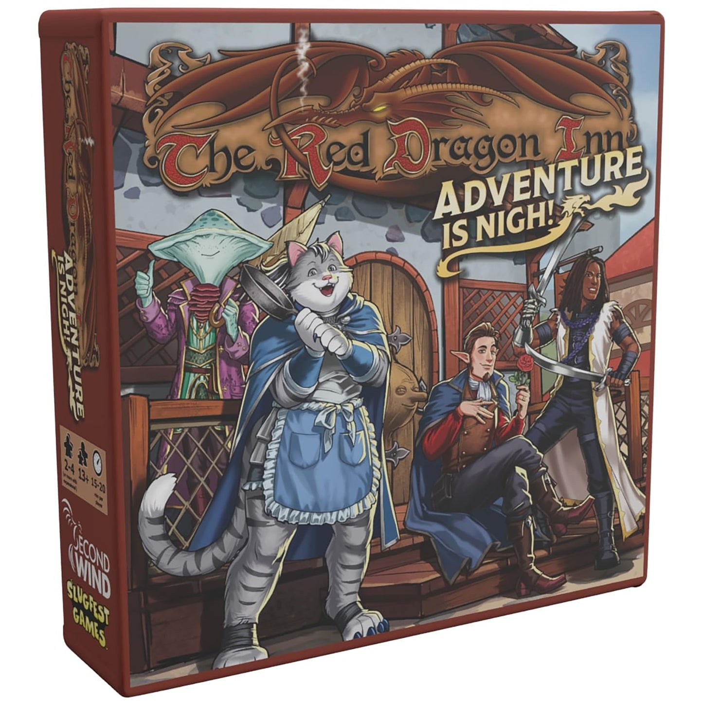 SlugFest Games: The Red Dragon Inn Adventure is Nigh — Standalone Tavern Game for 2-4 Players