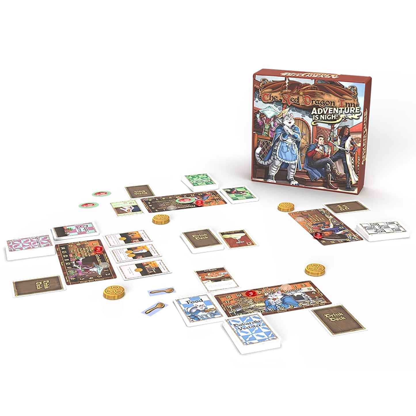 SlugFest Games: The Red Dragon Inn Adventure is Nigh — Standalone Tavern Game for 2-4 Players