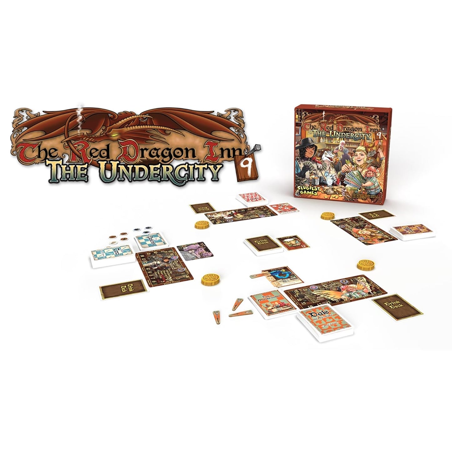 The Red Dragon Inn 9: Undercity – Standalone or Combine | Slugfest Games