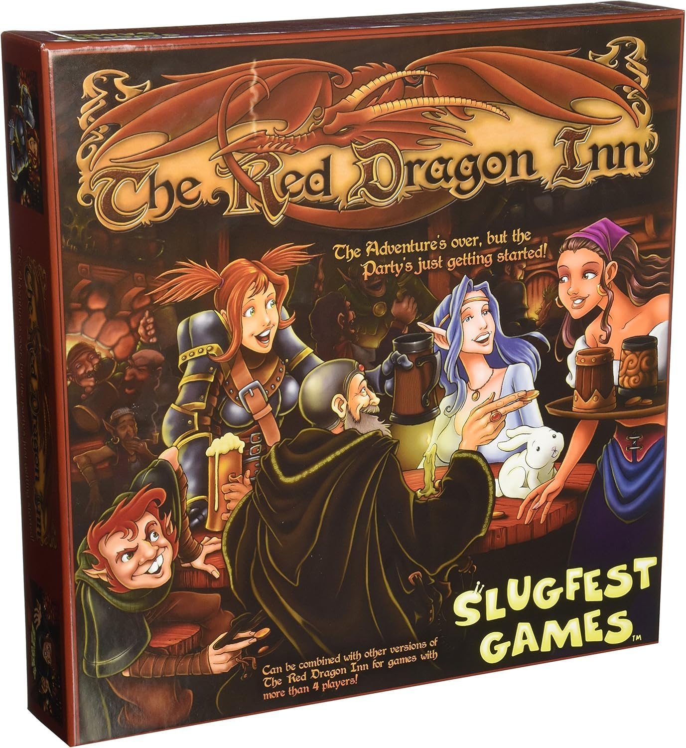Slugfest Games The Red Dragon Inn – Strategy Card Game for 2-4 Players (Standalone Expansion)