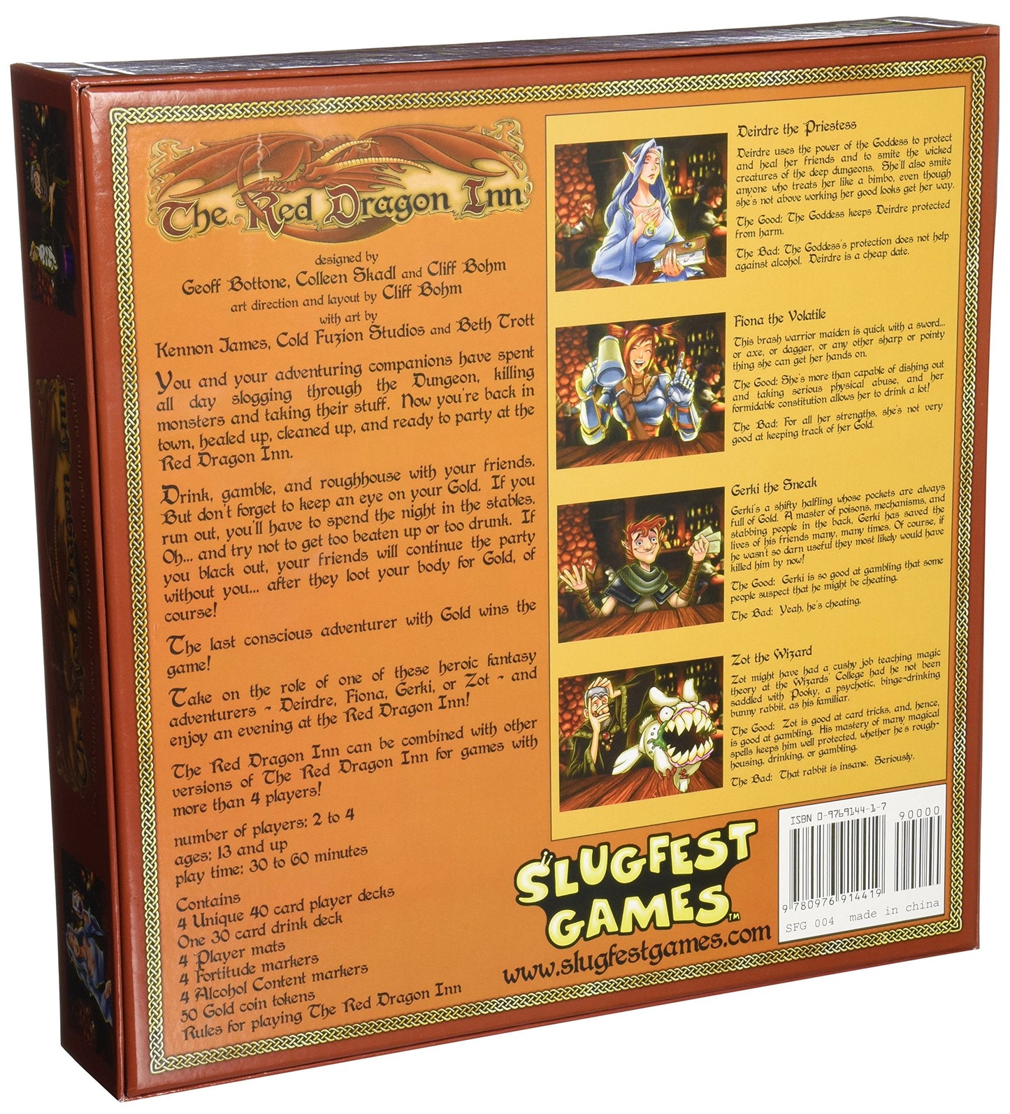 Slugfest Games The Red Dragon Inn – Strategy Card Game for 2-4 Players (Standalone Expansion)