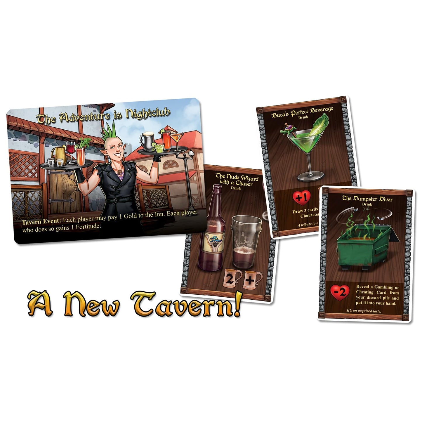 SlugFest Games: Red Dragon Inn Adventure is Nigh Extras Pack – New Character & Tavern