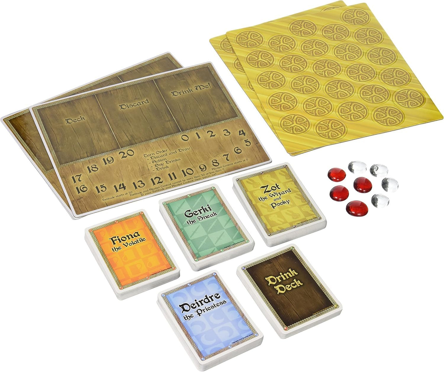 Slugfest Games The Red Dragon Inn – Strategy Card Game for 2-4 Players (Standalone Expansion)