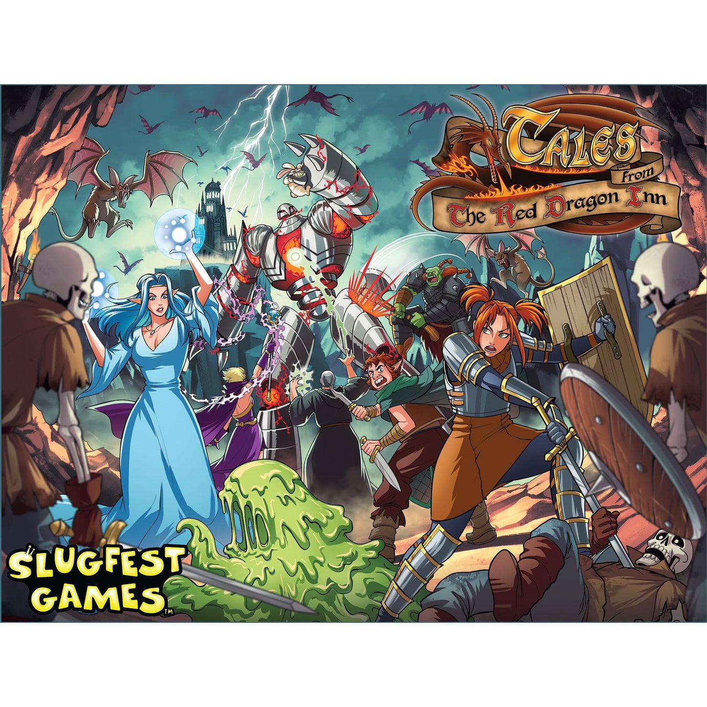 SlugFest Games: Tales from The Red Dragon Inn – Cooperative Tactical Board Game (1–4 Players, 90–120 Min)
