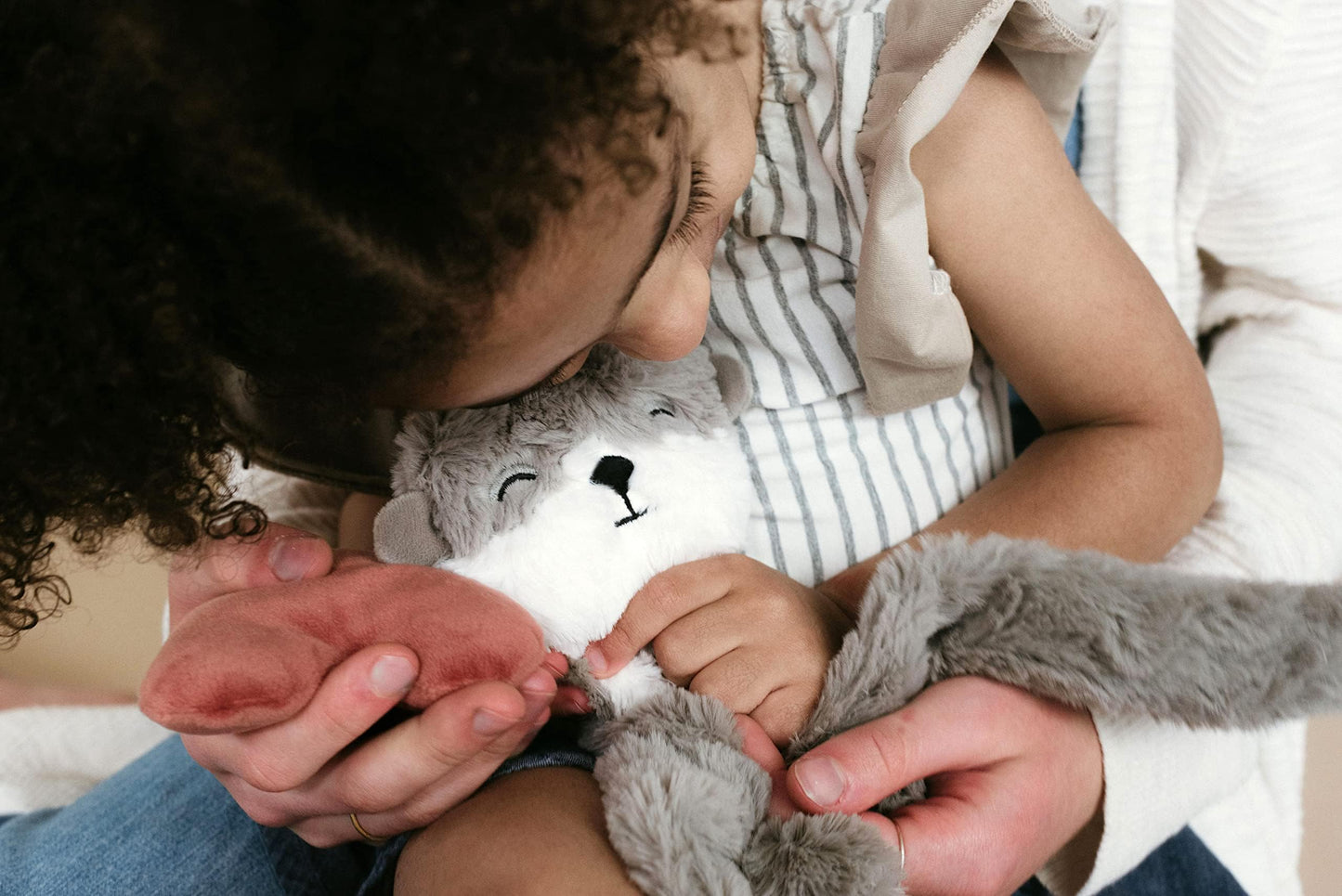 Slumberkins Otter Snuggler & 2 Board Books Bundle | Family Bonding & SEL