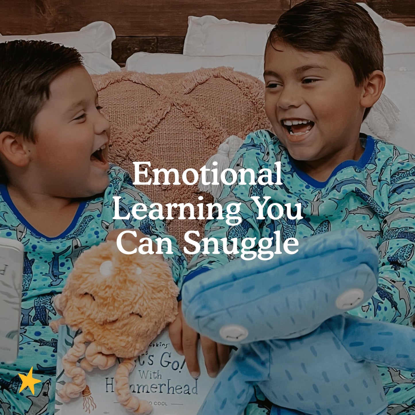 Slumberkins Flip Out Hammerhead: Emotional Regulation Set | Tools to Cool
