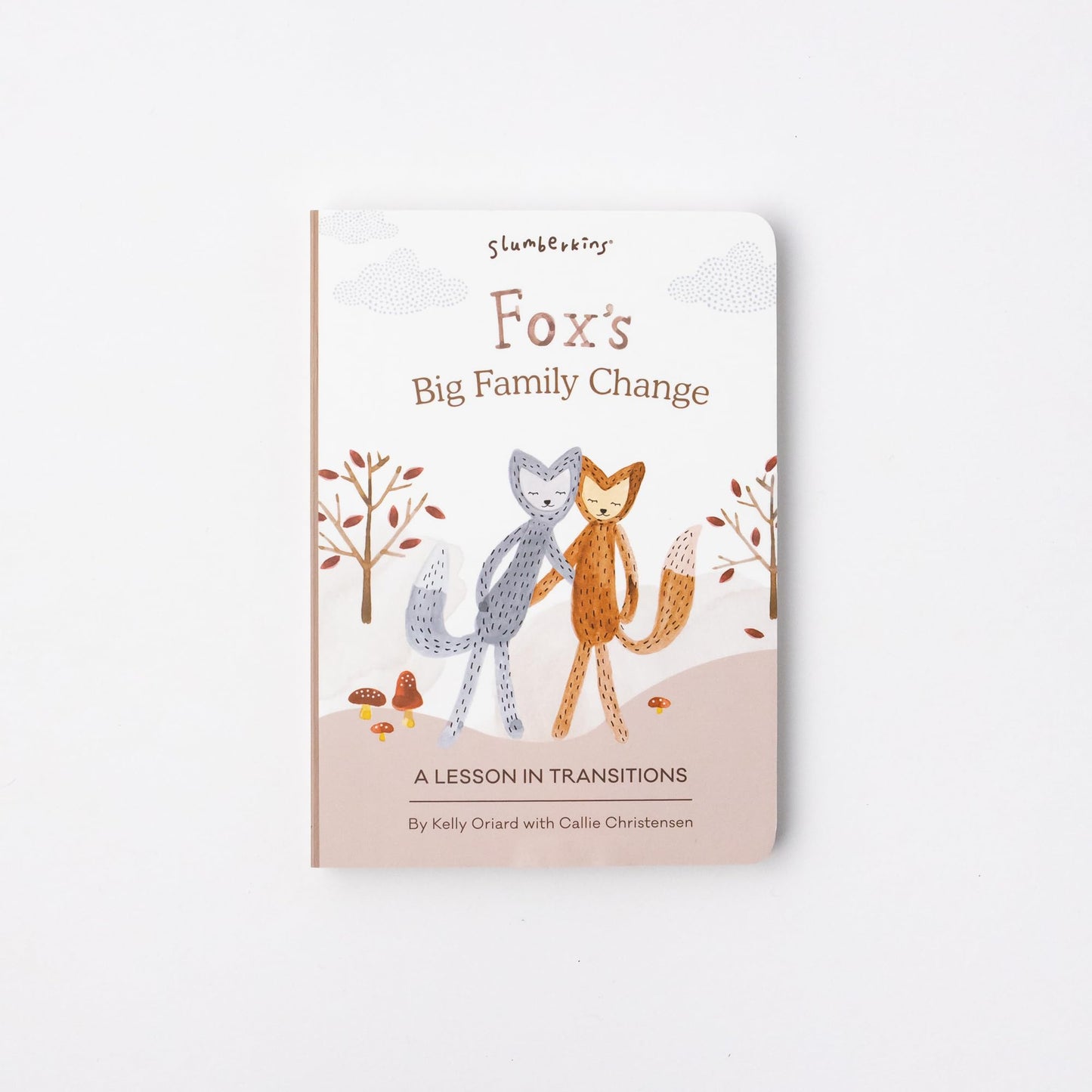 Slumberkins Fox Snuggler & 2 Board Books Bundle | Social-Emotional Development Gift Set