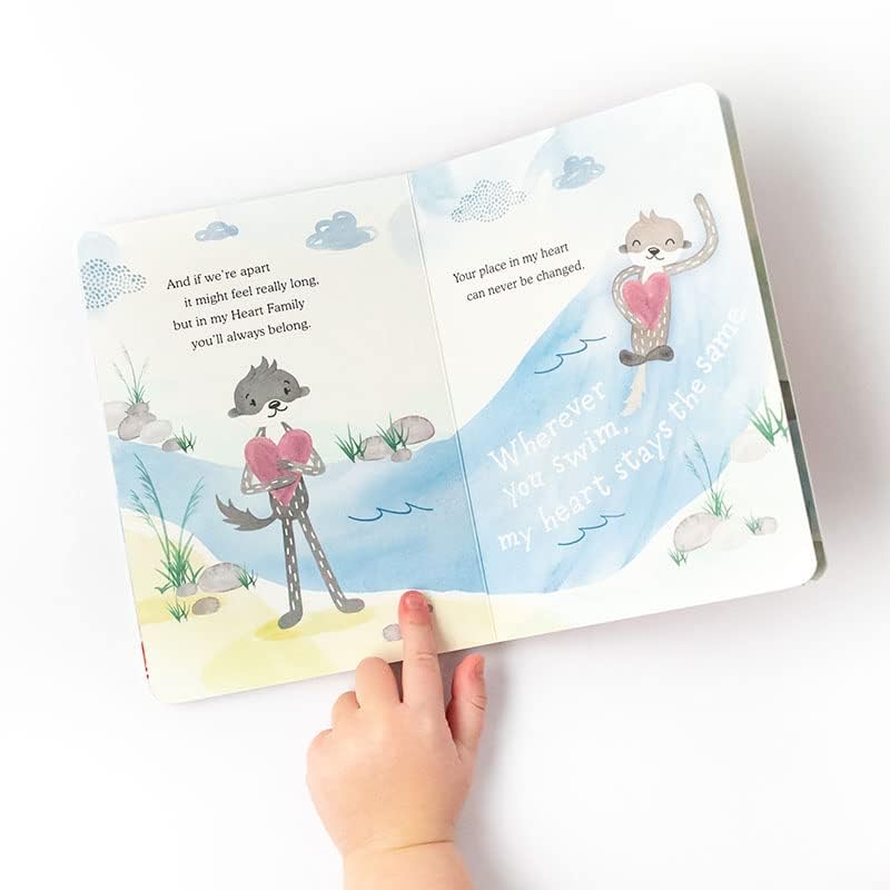 Slumberkins Otter Snuggler & 2 Board Books Bundle | Family Bonding & SEL