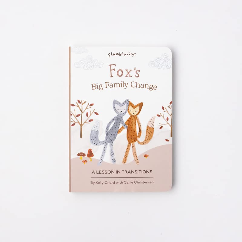 Slumberkins Fox Kin Plush & 2 Board Books Bundle | Coping Skills