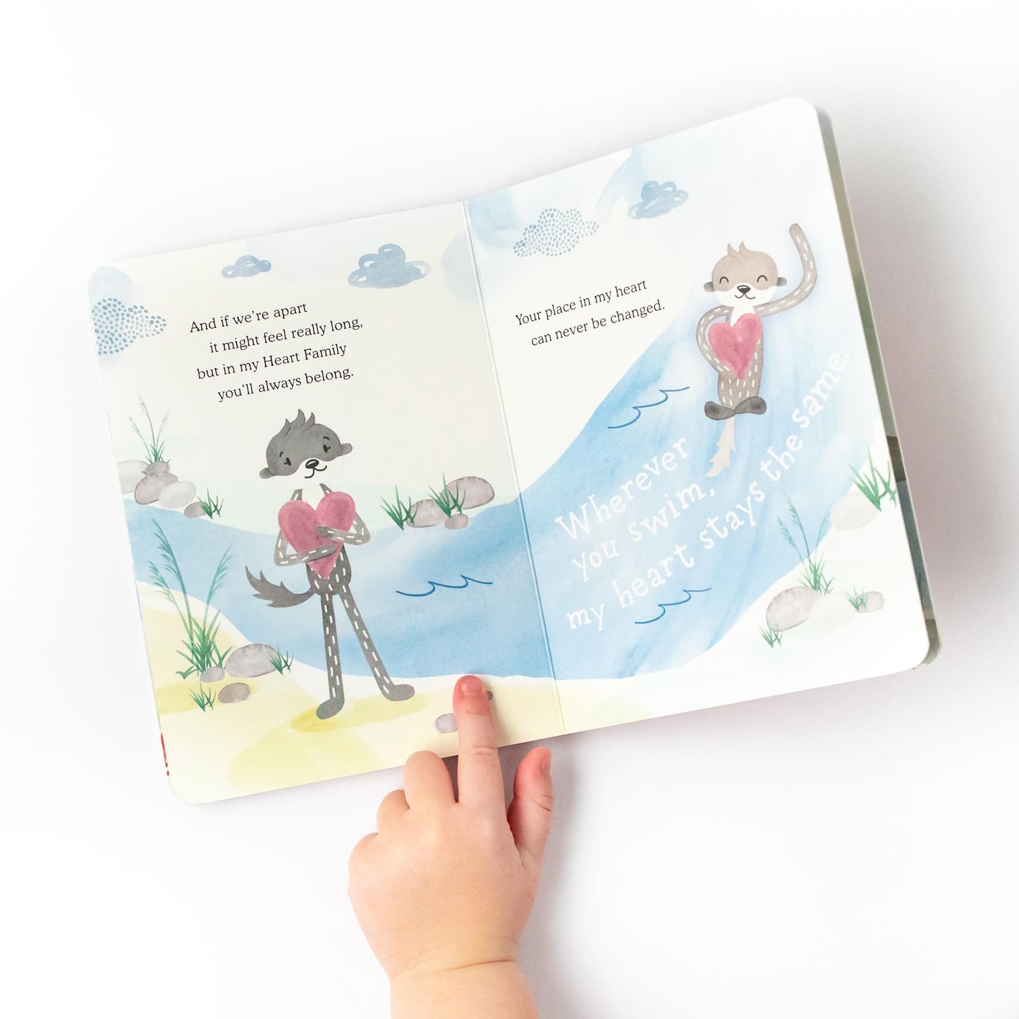 Slumberkins Otter Snuggler & 2 Board Books Bundle | Family Bonding & SEL