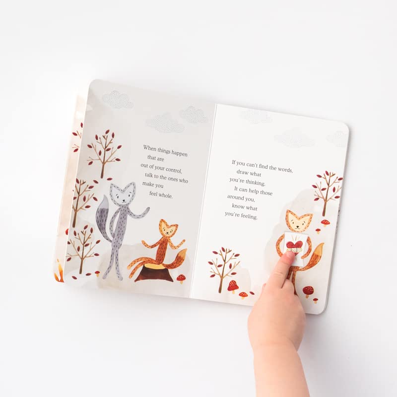 Slumberkins Fox Snuggler & 2 Board Books Bundle | Social-Emotional Development Gift Set
