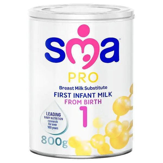 SMA® PRO First Infant Baby Milk Powder Formula from birth 800g