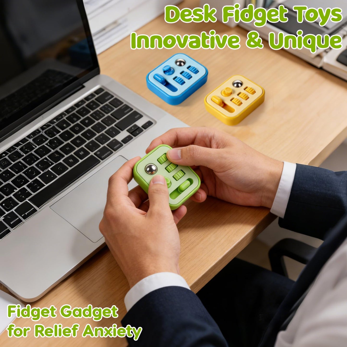Small Fish Fidget Sensory Toys – 3 Pack for Kids & Adults