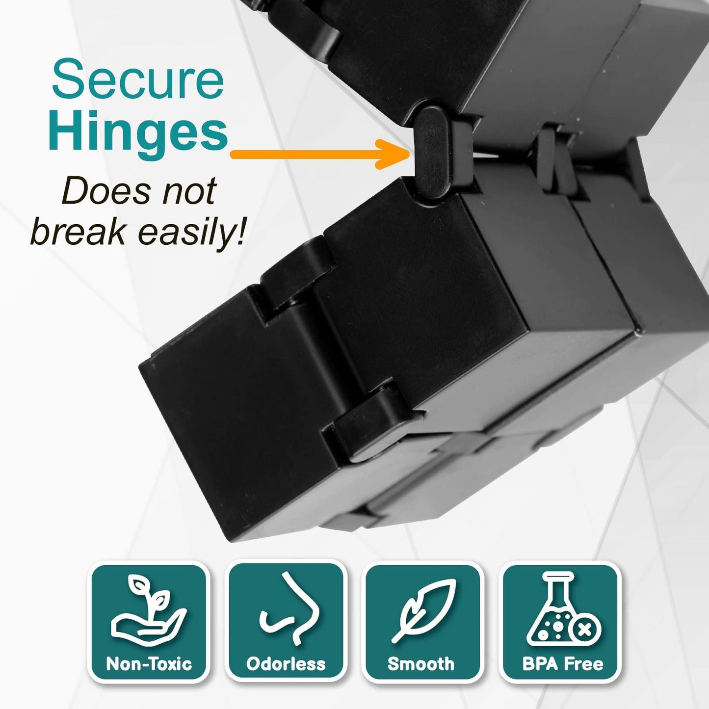 Small Fish Infinity Cube — Sensory Fidget Toy for Stress Relief and Focus