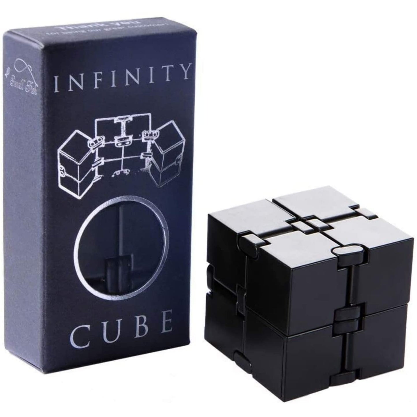 Small Fish Infinity Cube — Sensory Fidget Toy for Stress Relief and Focus