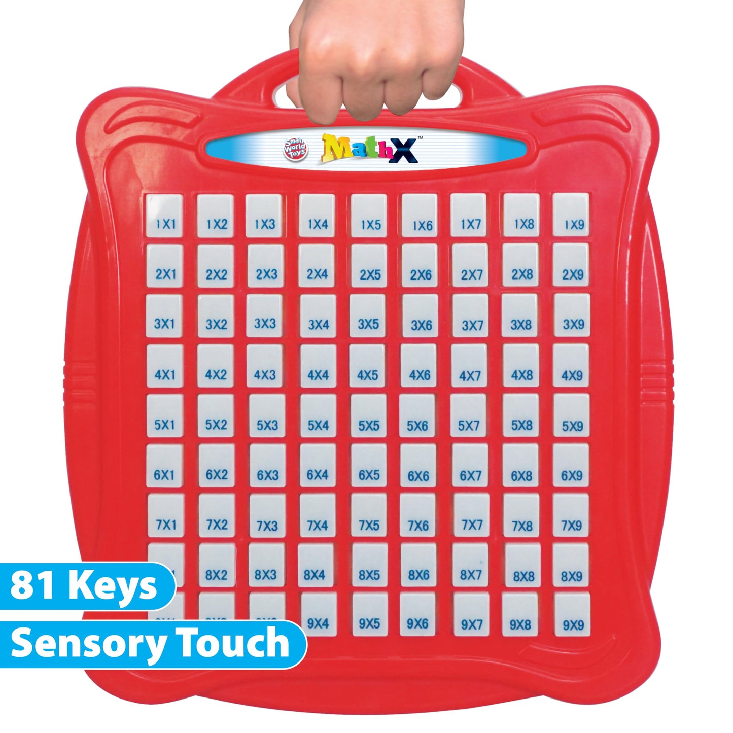 Small World Toys Multiplication Machine – 81-Key Interactive Math Board for Kids 3+