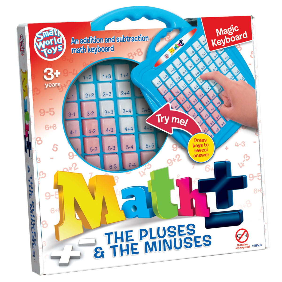 Small World Toys Addition & Subtraction Games – Preschool Math for Ages 3+