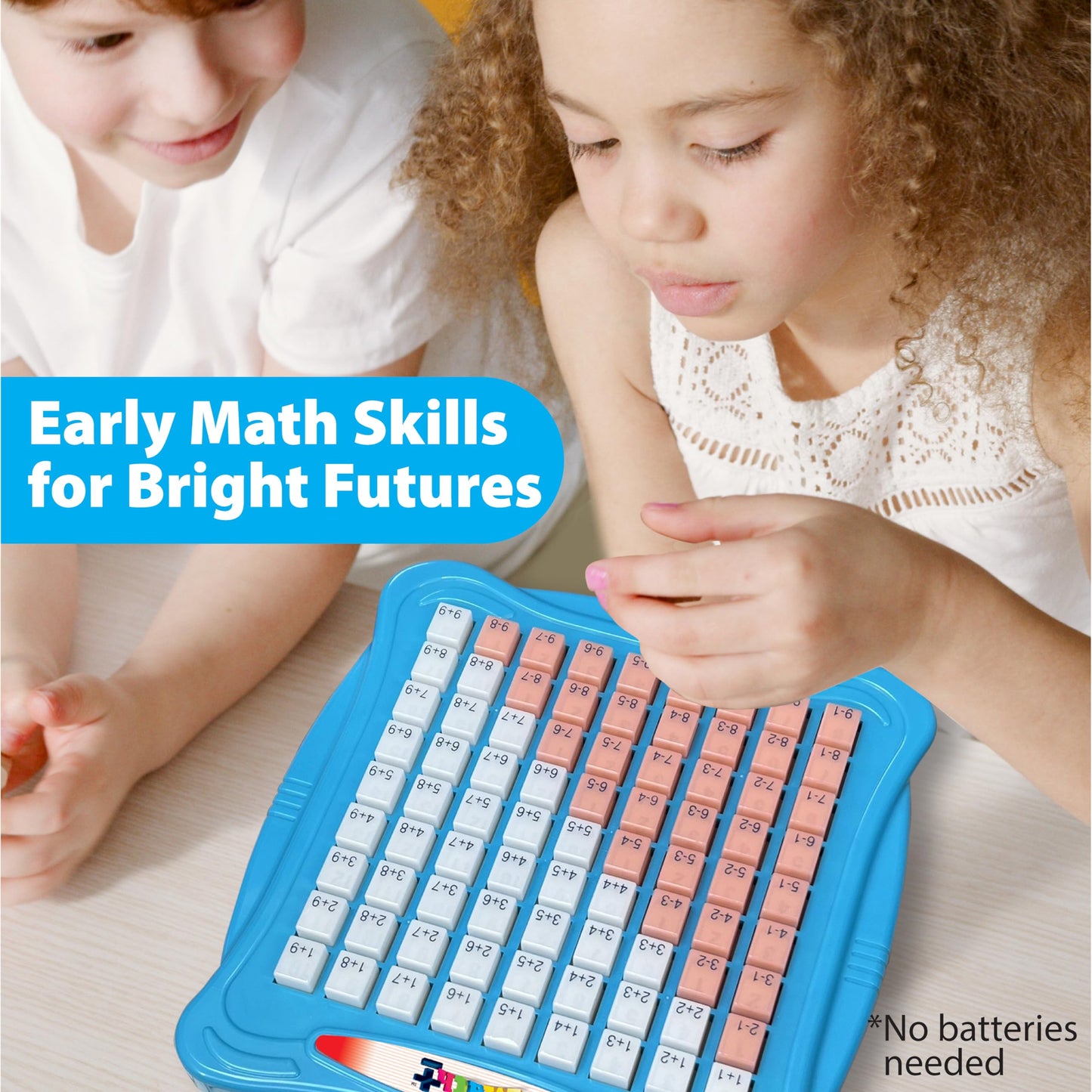 Small World Toys Math Keyboard: Addition & Subtraction for Ages 3+