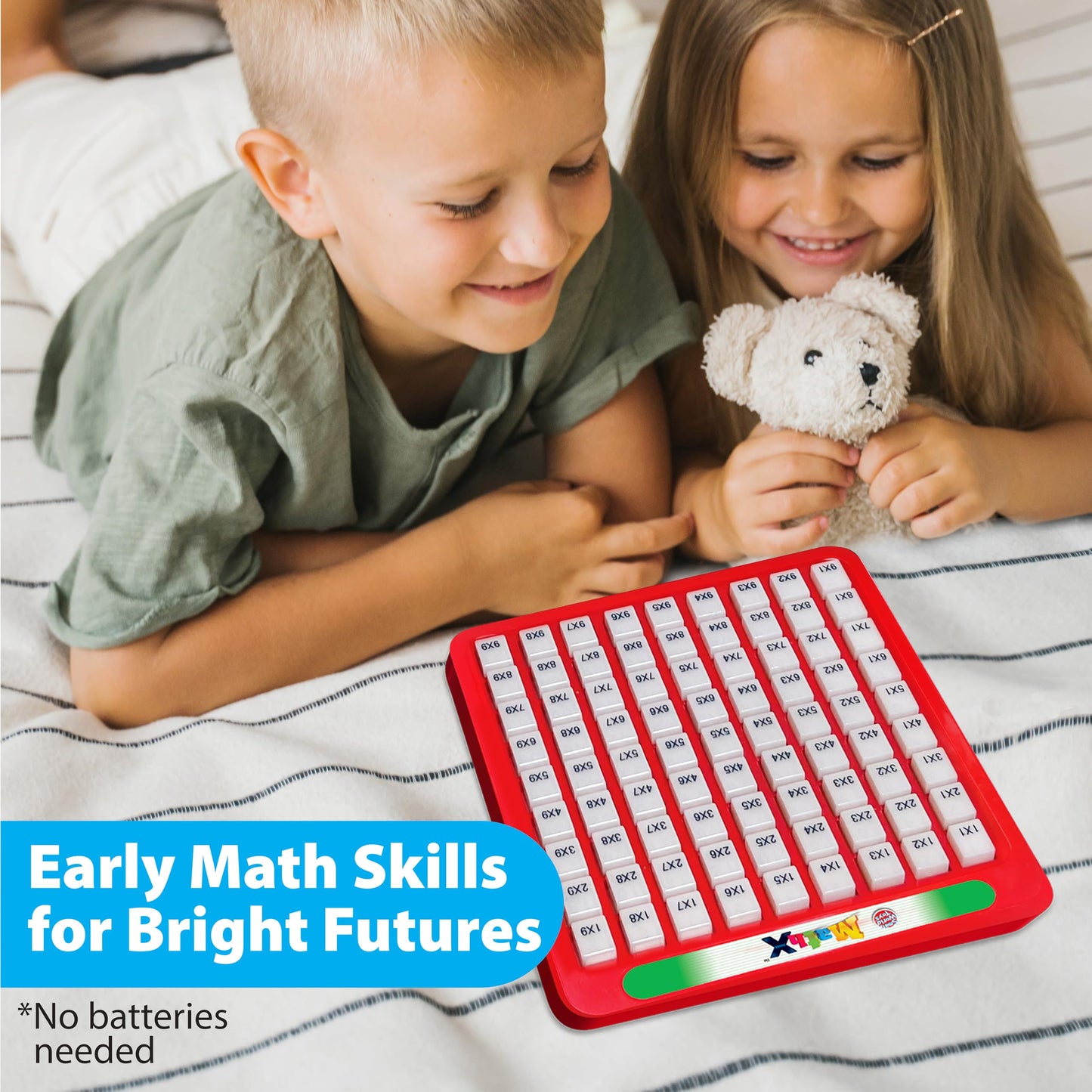 Small World Toys Multiplication Board Game – 81-Button Math Keyboard (Ages 3+)