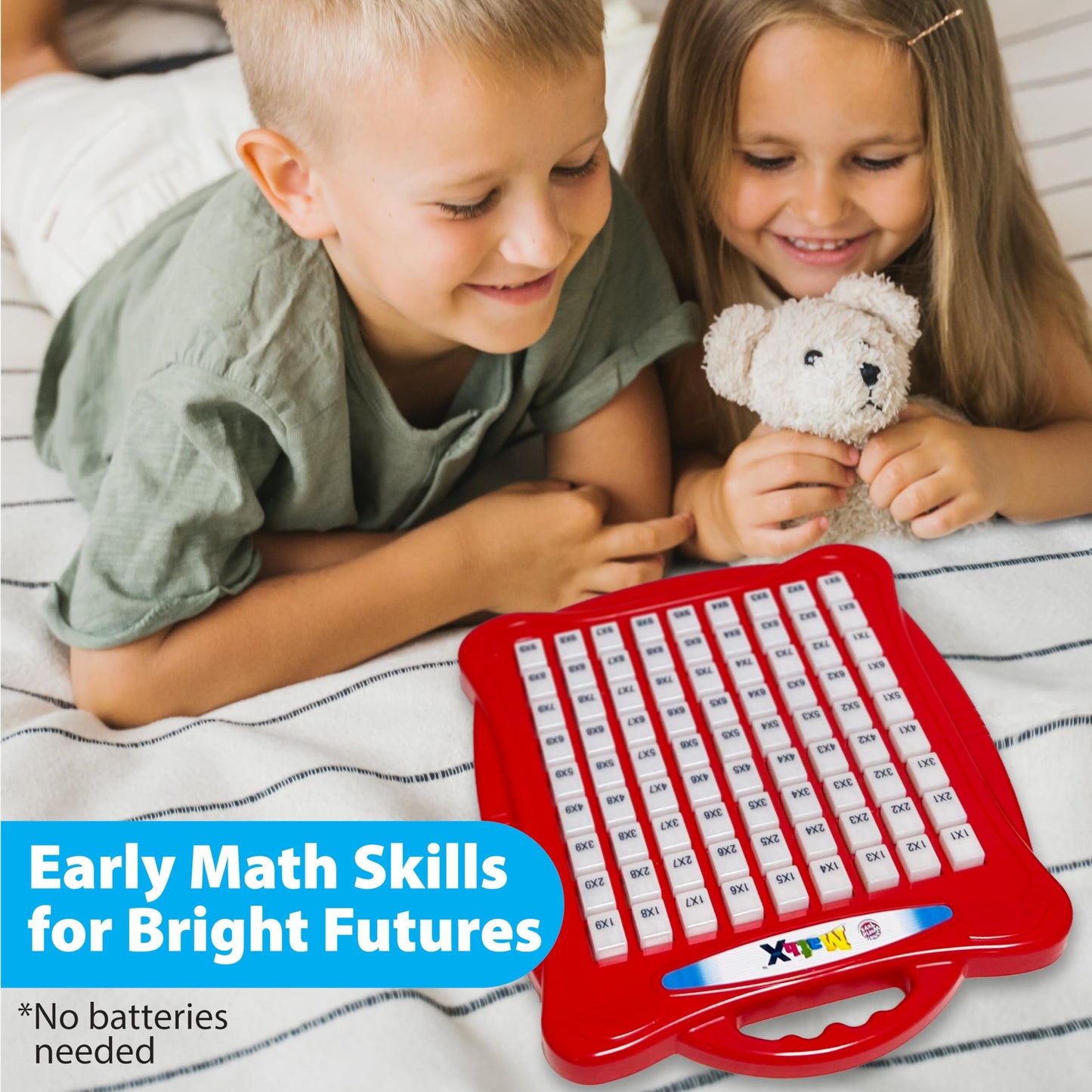 Small World Toys Multiplication Machine – 81-Key Interactive Math Board for Kids 3+