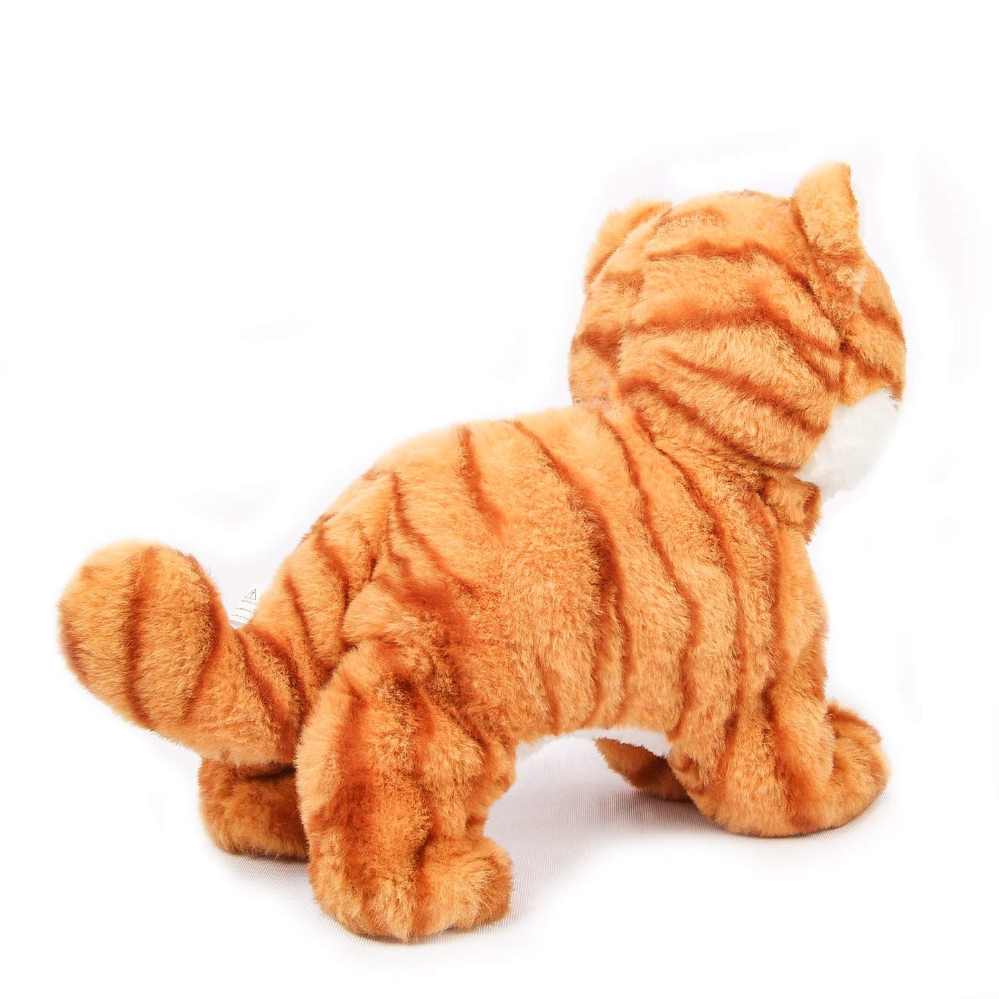 Smalody Interactive Plush Cat Toy | Sound-Control Robotic Pet for Children (Yellow)