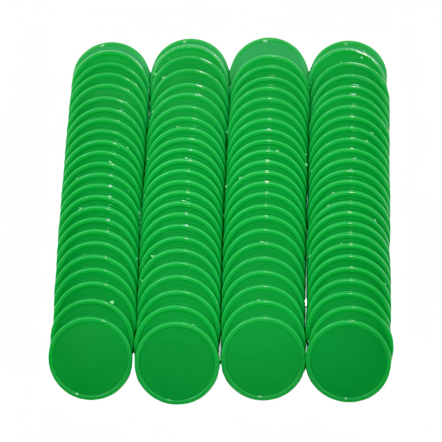 Smartdealspro 100-Piece 25mm Plastic Learning Counters – Green