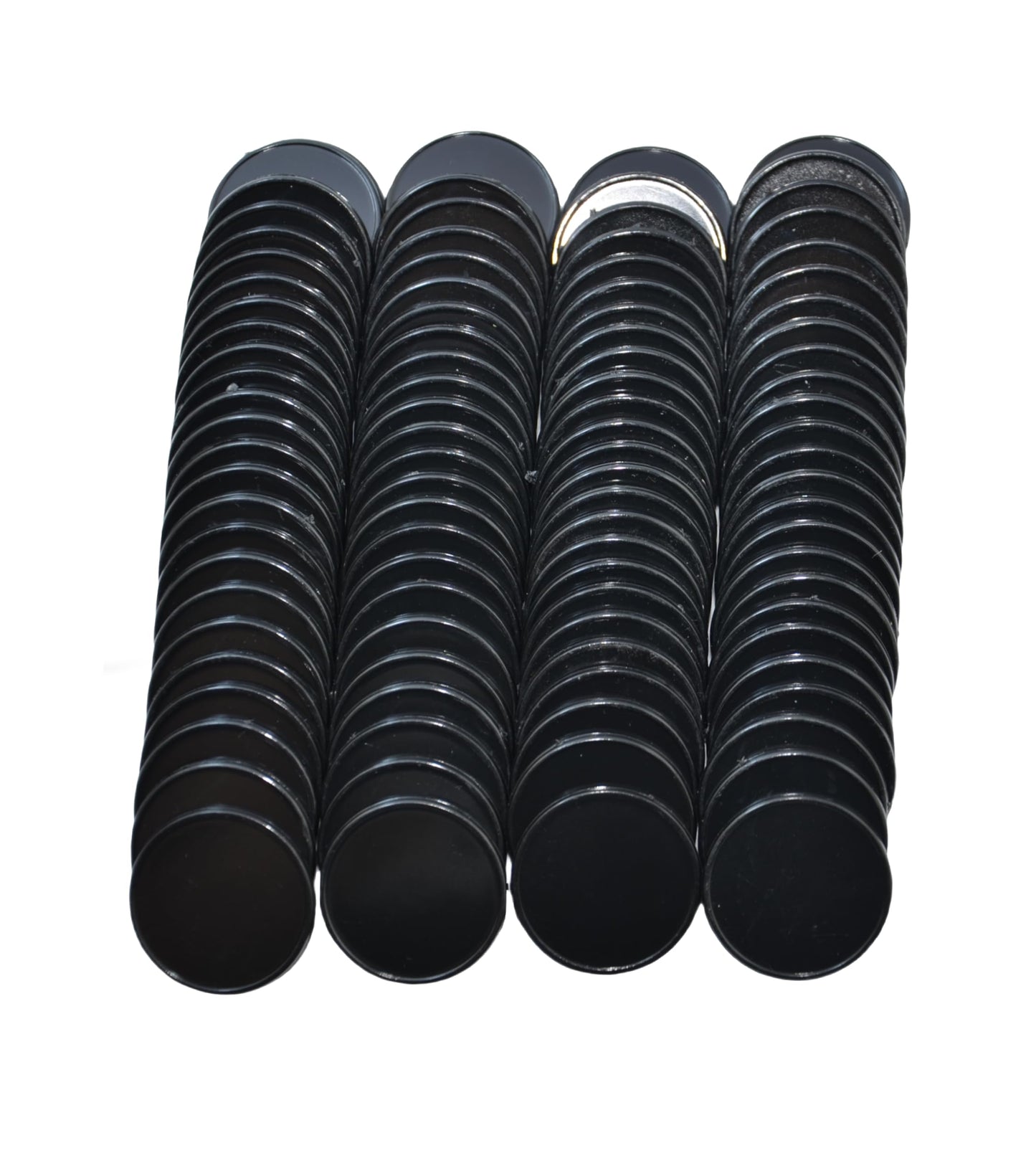 Smartdealspro 100 Count 25mm Opaque Plastic Learning Counters – Black