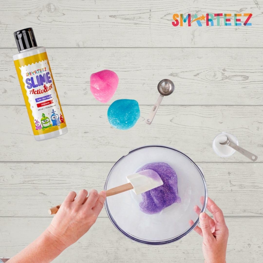 SMARTEEZ Slime Activator — Triple Output, Non-Toxic & Washable (5+ lbs)