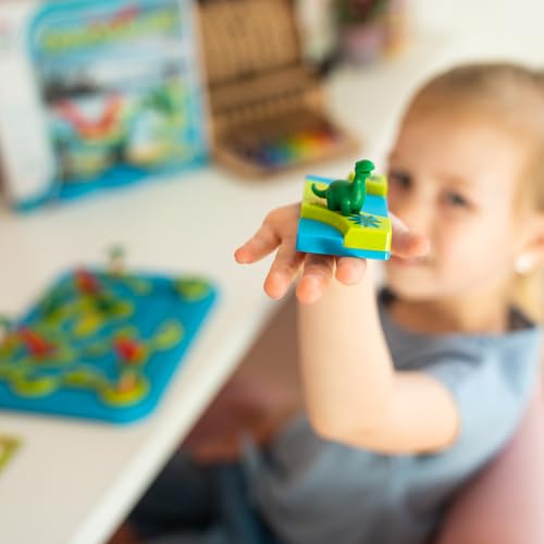 SmartGames Dinosaurs – Mystic Islands Logic Puzzle STEM Game with 80 Challenges (Ages 6+)