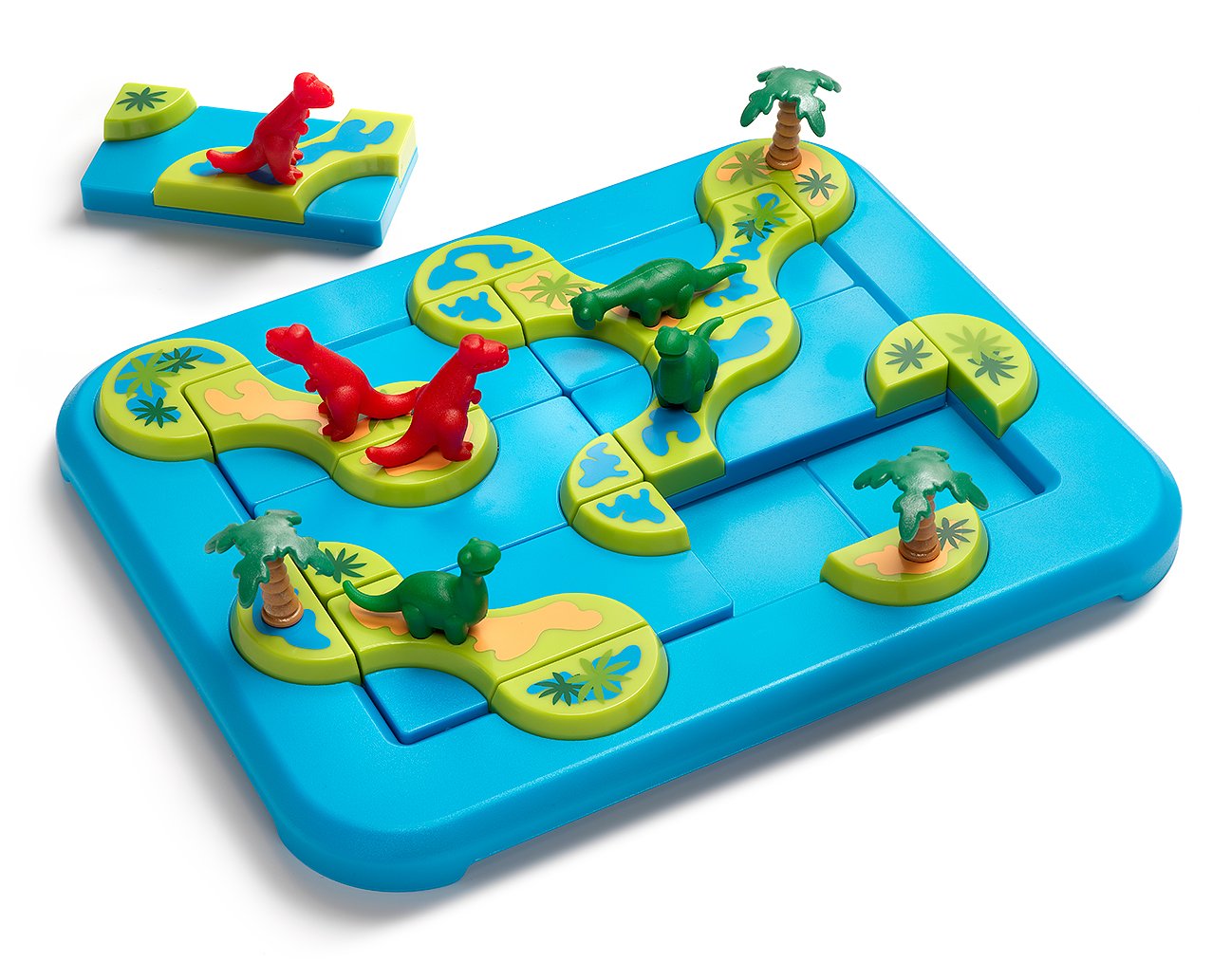 SmartGames Dinosaurs – Mystic Islands Logic Puzzle STEM Game with 80 Challenges (Ages 6+)
