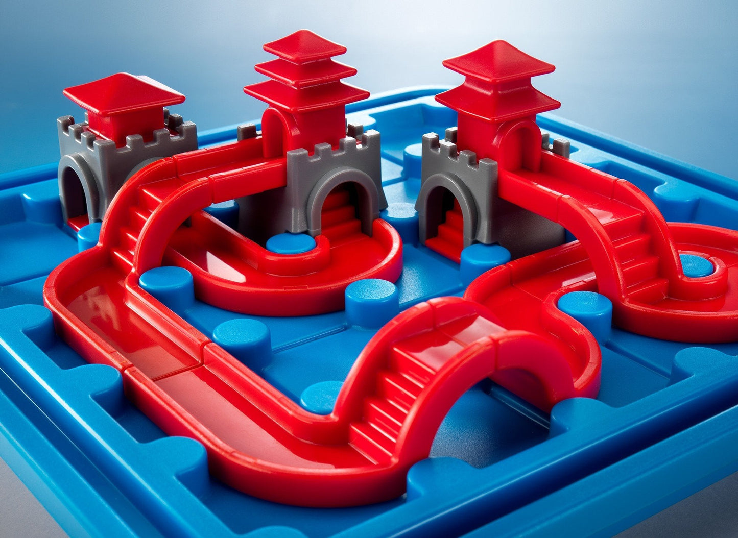 SmartGames Temple Connection – 3D Path-Building Logic Puzzle, 80 Challenges (Ages 7+)