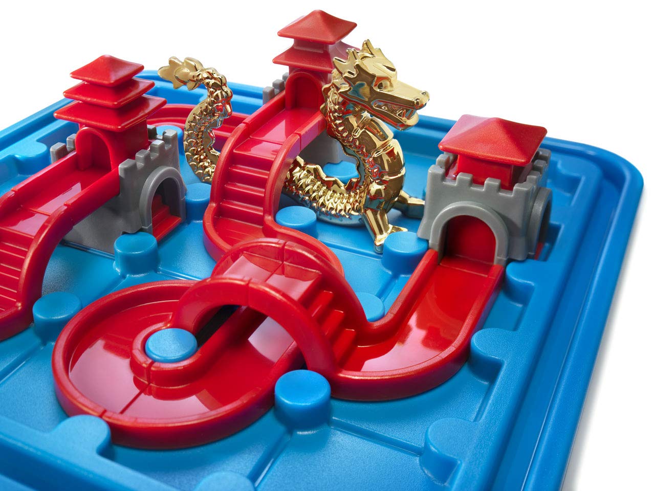 SmartGames Temple Connection – 3D Path-Building Logic Puzzle, 80 Challenges (Ages 7+)