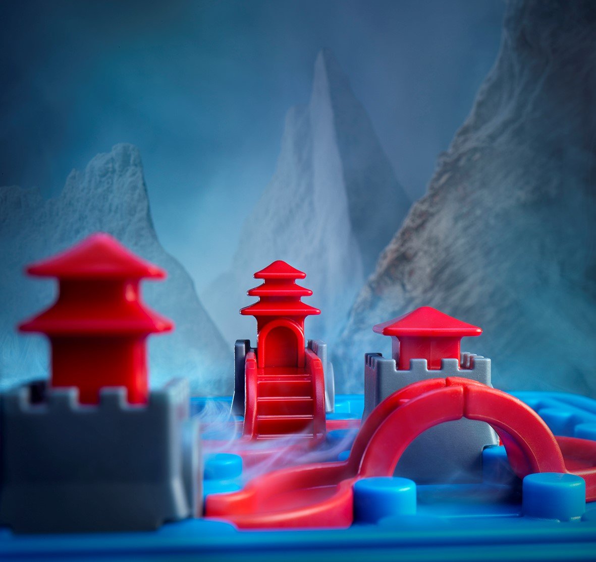 SmartGames Temple Connection – 3D Path-Building Logic Puzzle, 80 Challenges (Ages 7+)