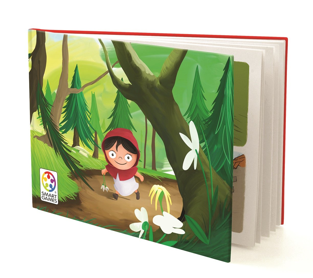 SmartGames Little Red Riding Hood – Preschool Logic Puzzle with 48 Challenges & Storybook (Ages 4+)